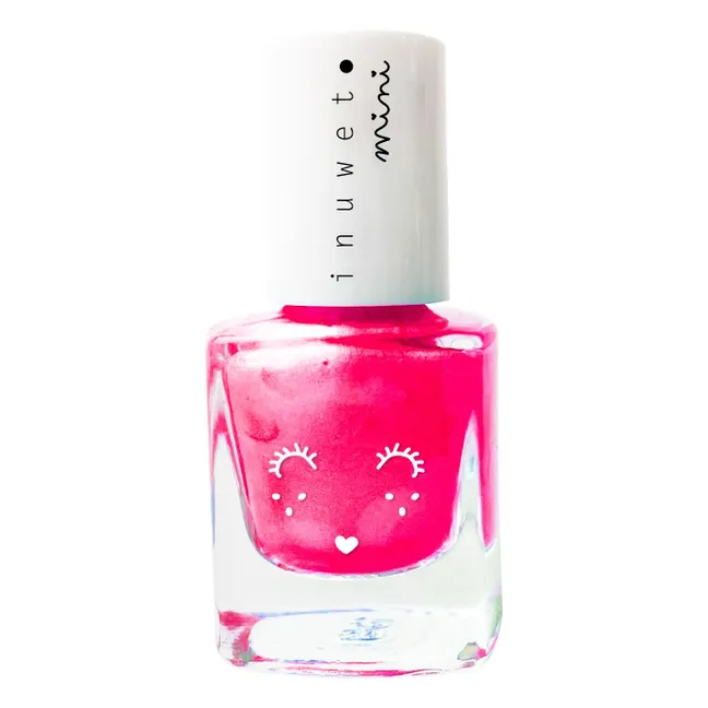 Vernis enfant à l'eau parfumé Bubble Gum - 5ml | Rose fluo