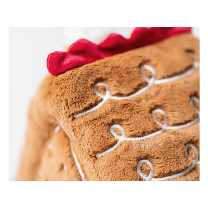 Peluche Maison de Pain d'Epices | Marron- Image produit n°2