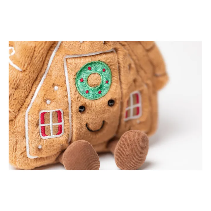 Peluche Maison de Pain d'Epices | Marron- Image produit n°1