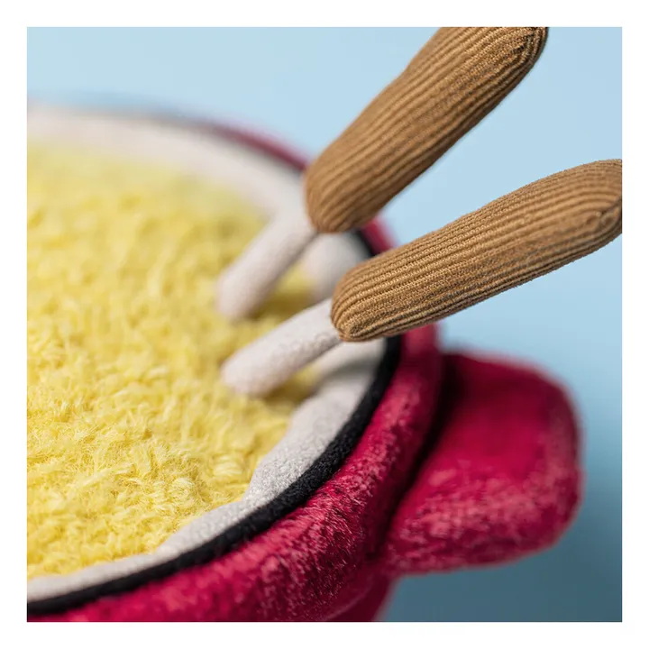 Peluche Fondue | Rouge- Image produit n°2
