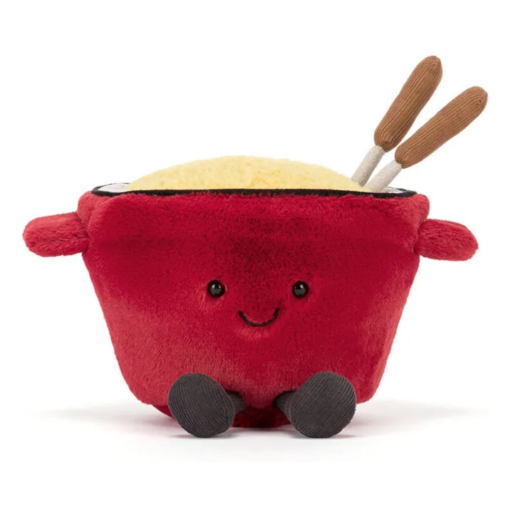 Peluche Fondue | Rouge- Image produit n°0