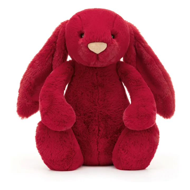 Peluche Bunny Scarlett | Rouge cerise- Image produit n°5
