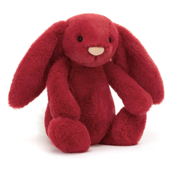 Peluche Bunny Scarlett | Rouge cerise- Image produit n°6