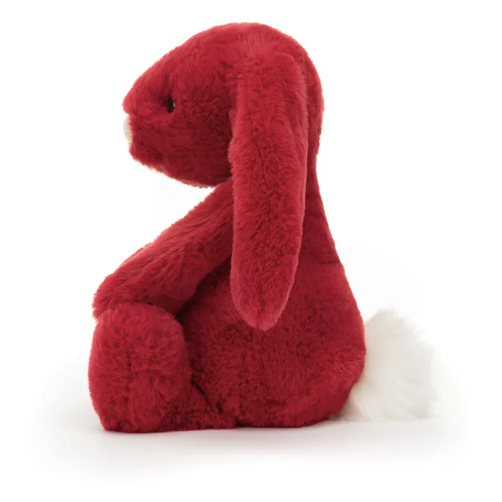 Peluche Bunny Scarlett | Rouge cerise- Image produit n°2