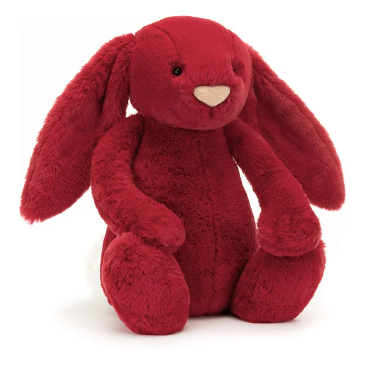 Peluche Bunny Scarlett | Rouge cerise- Image produit n°1