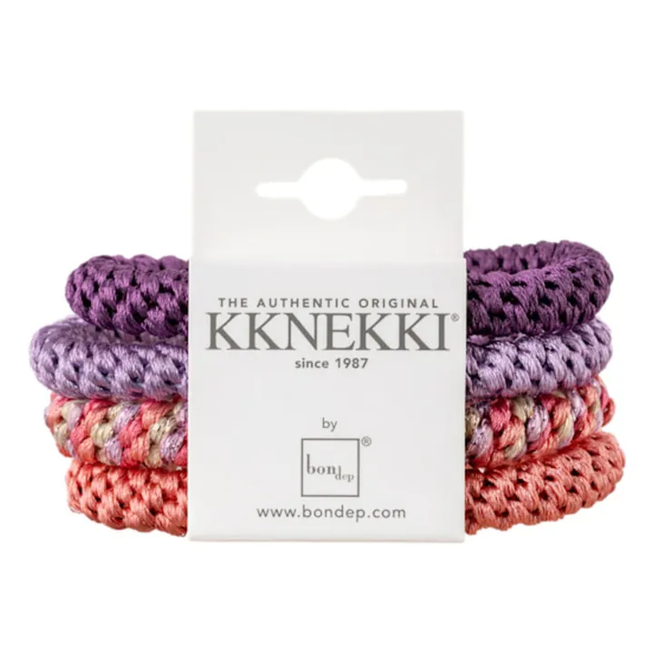 Lot de 4 Chouchous Kknekki 4 | Violet- Image produit n°0