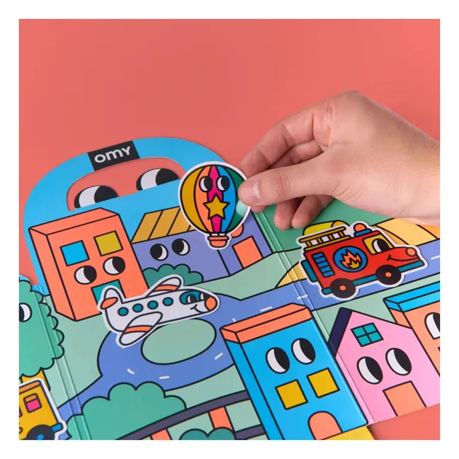 Décor avec stickers repositionnables Vroom