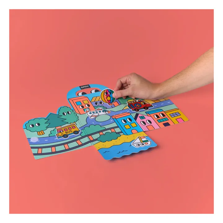 Décor avec stickers repositionnables Vroom- Image produit n°2