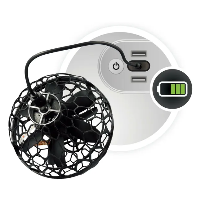 Bola voladora iluminada