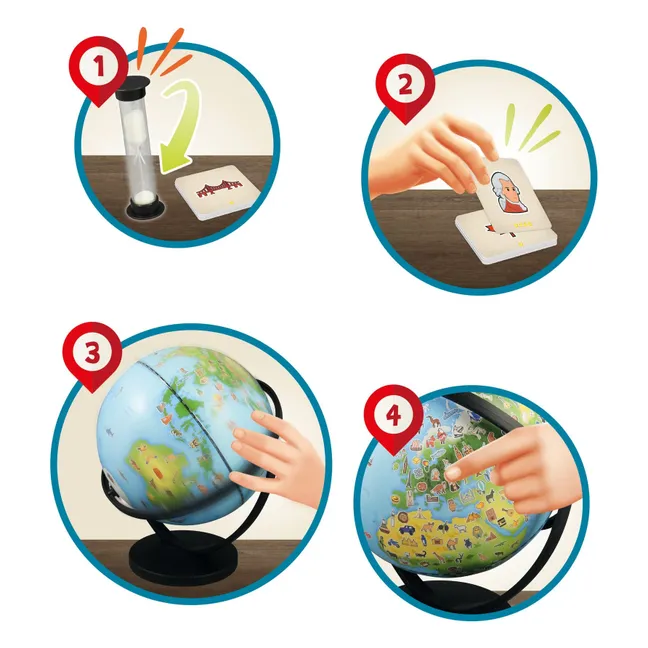 Globe terrestre junior