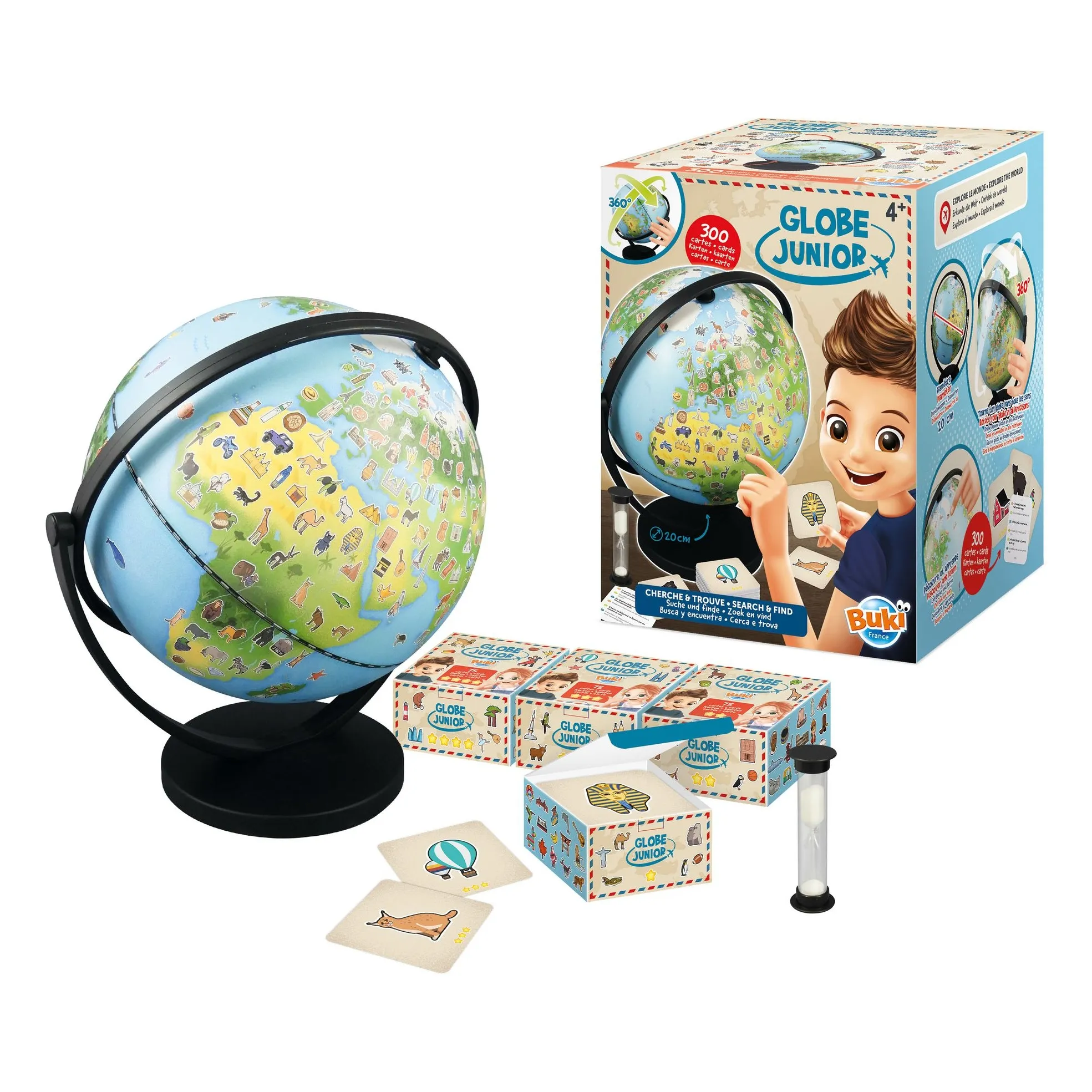 Buki Multicoloured Junior Globe