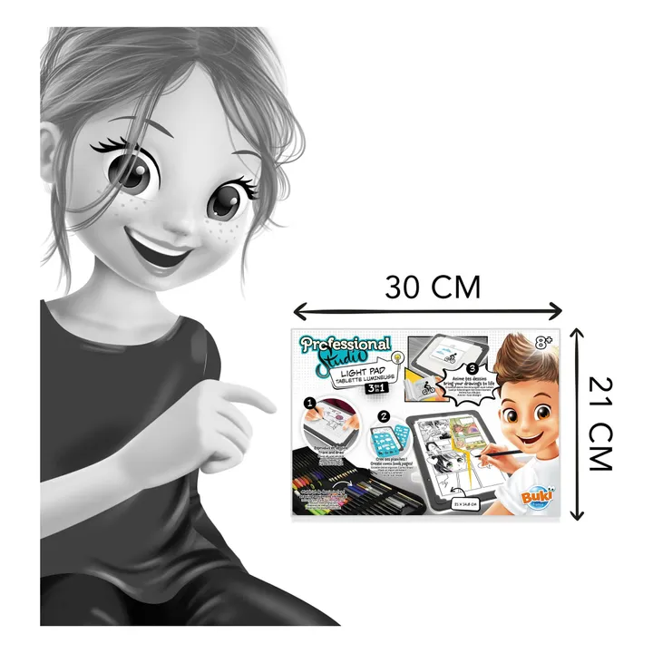 Tablette à dessin lumineuse 3 en 1- Image produit n°9