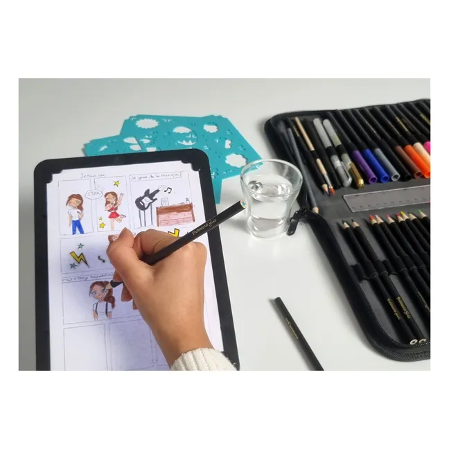 Tablette à dessin lumineuse 3 en 1