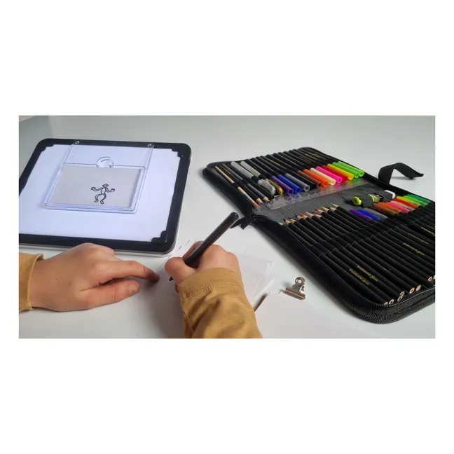 Tavoletta da disegno illuminata 3 in 1