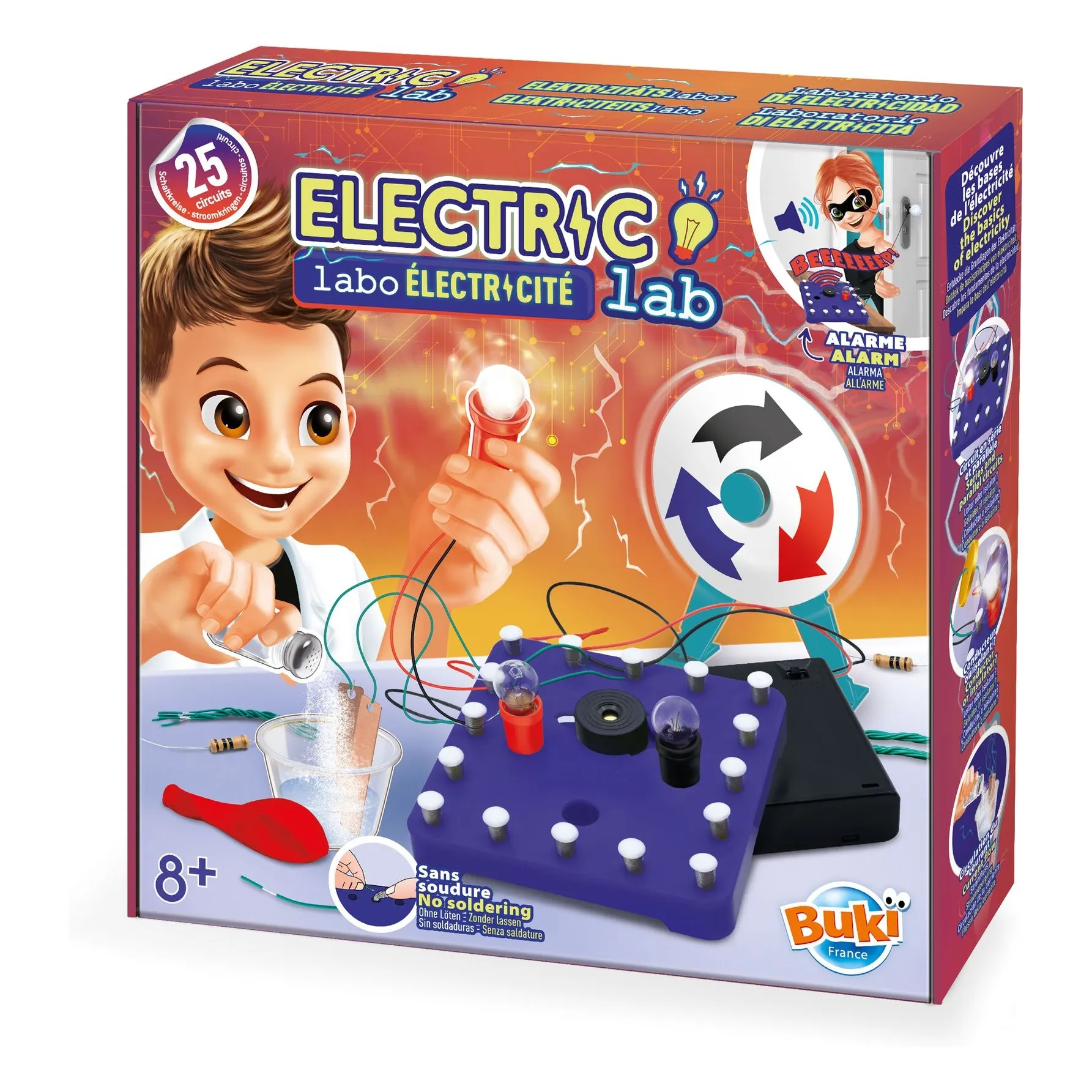 Buki Multicoloured Electricity Lab