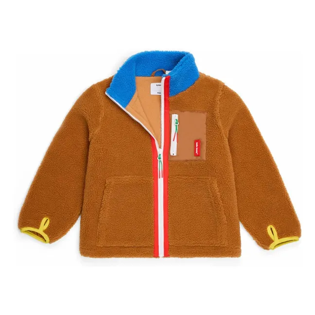Chaqueta polar camel | Marrón