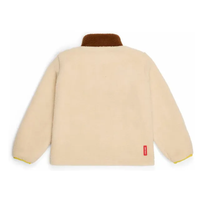 Chaqueta polar Choco | Crema