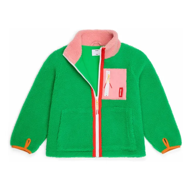 Fleecejacke Candy | Grün