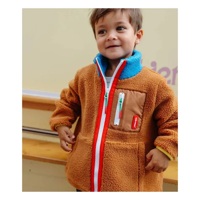 Chaqueta polar camel | Marrón