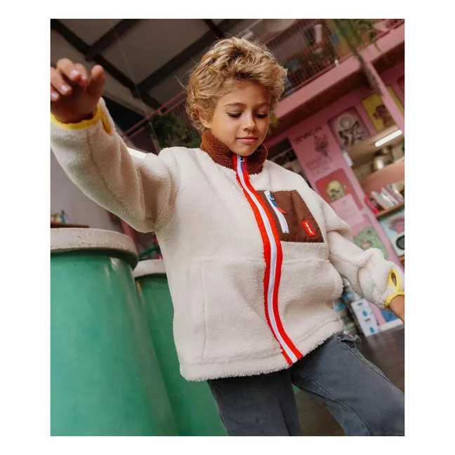 Choco Fleece Jacket | Cream