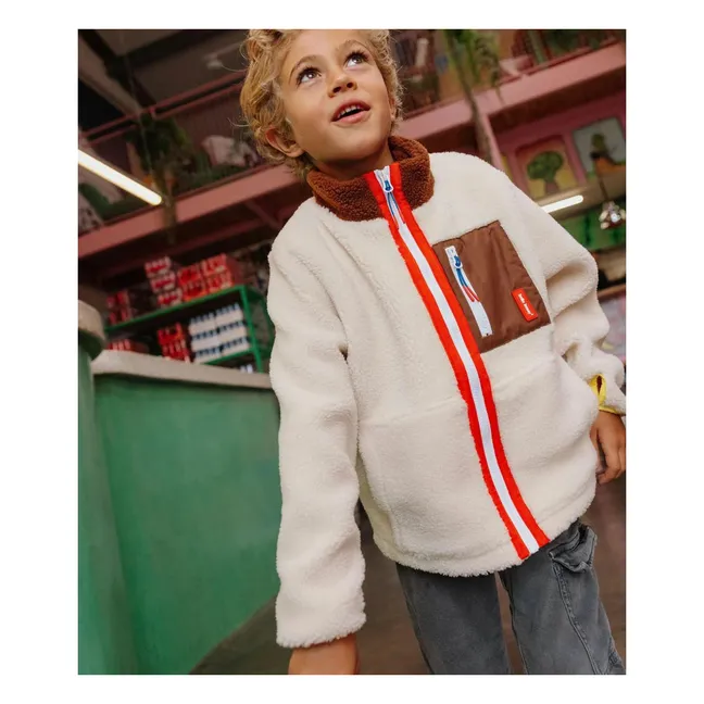 Choco Fleece Jacket | Cream