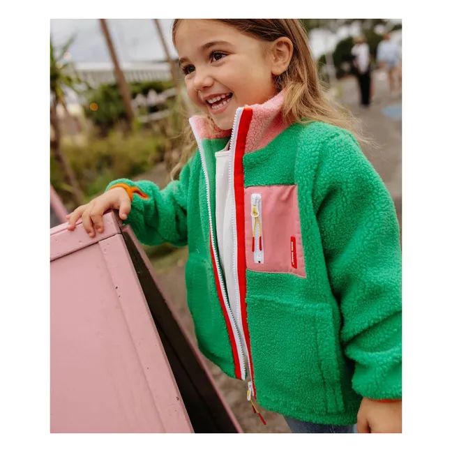 Chaqueta polar Candy | Verde