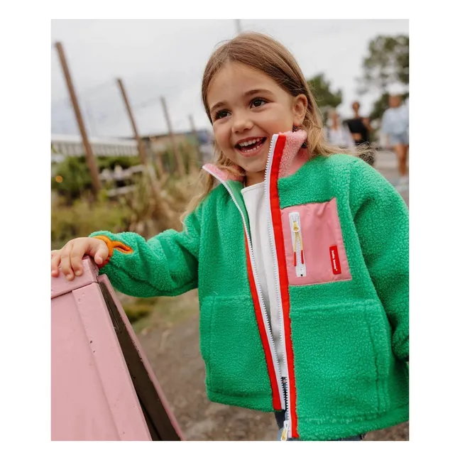 Chaqueta polar Candy | Verde