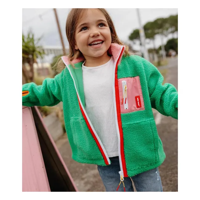 Chaqueta polar Candy | Verde