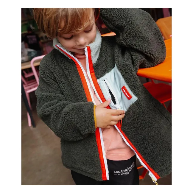 Giacca in pile Forest | Cachi scuro