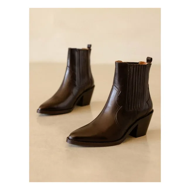 Boots Dakota Cuir | Marron
