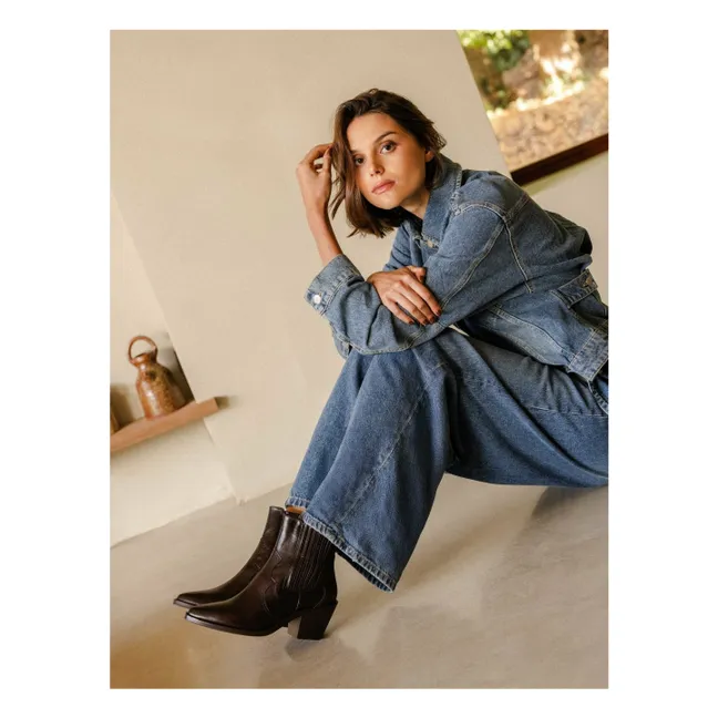 Boots Dakota Cuir | Marron