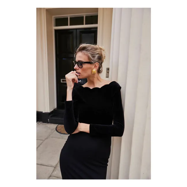 Body Katy Velours | Noir