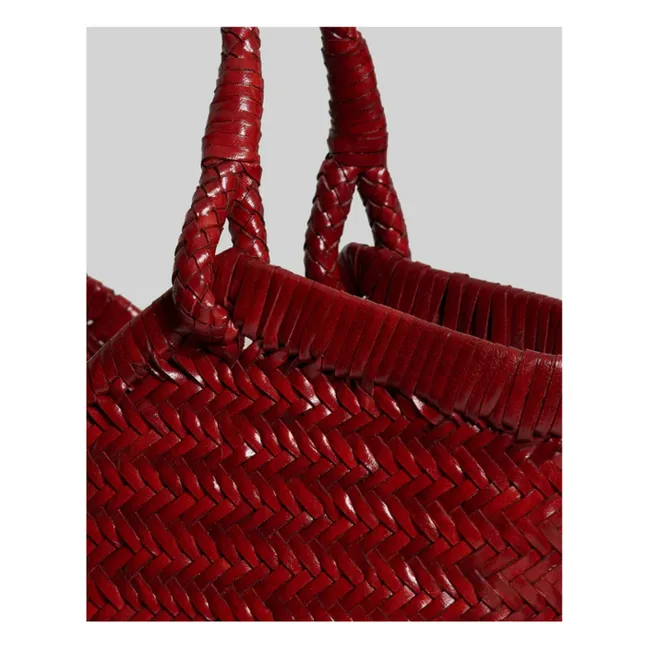 Tote Crudelia Piel | Rojo Oscuro