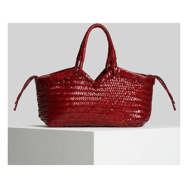 Tote Crudelia in pelle | Rosso scuro