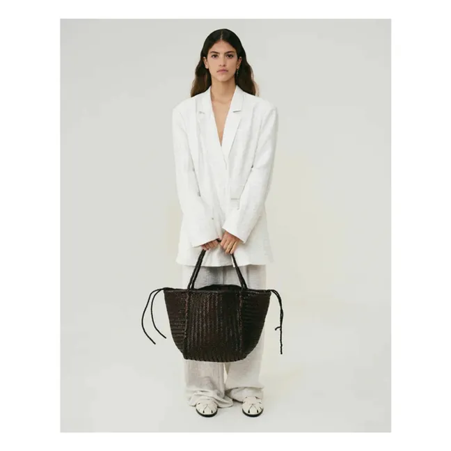 Cabas Rubens Cuir | Chocolat