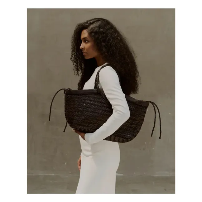 Cabas Crudelia Cuir | Chocolat