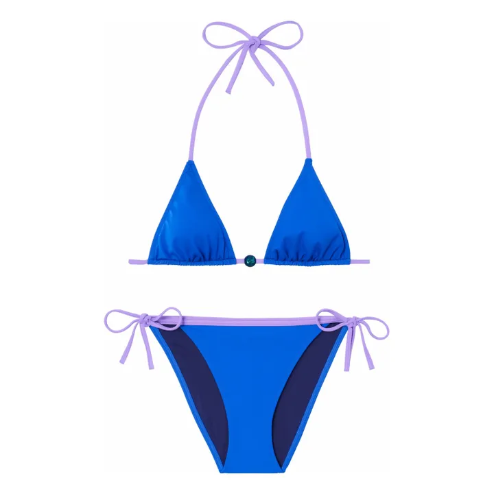 Maillot de Bain 2 Pièces Bermudes | Bleu marine- Image produit n°0