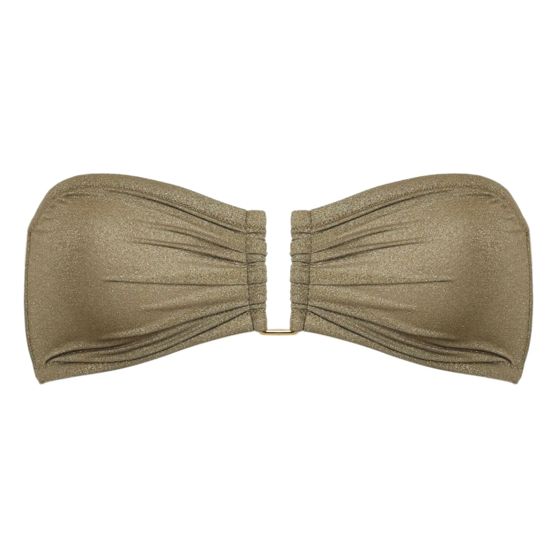 Lison Paris Khaki Haut De Maillot Calvi