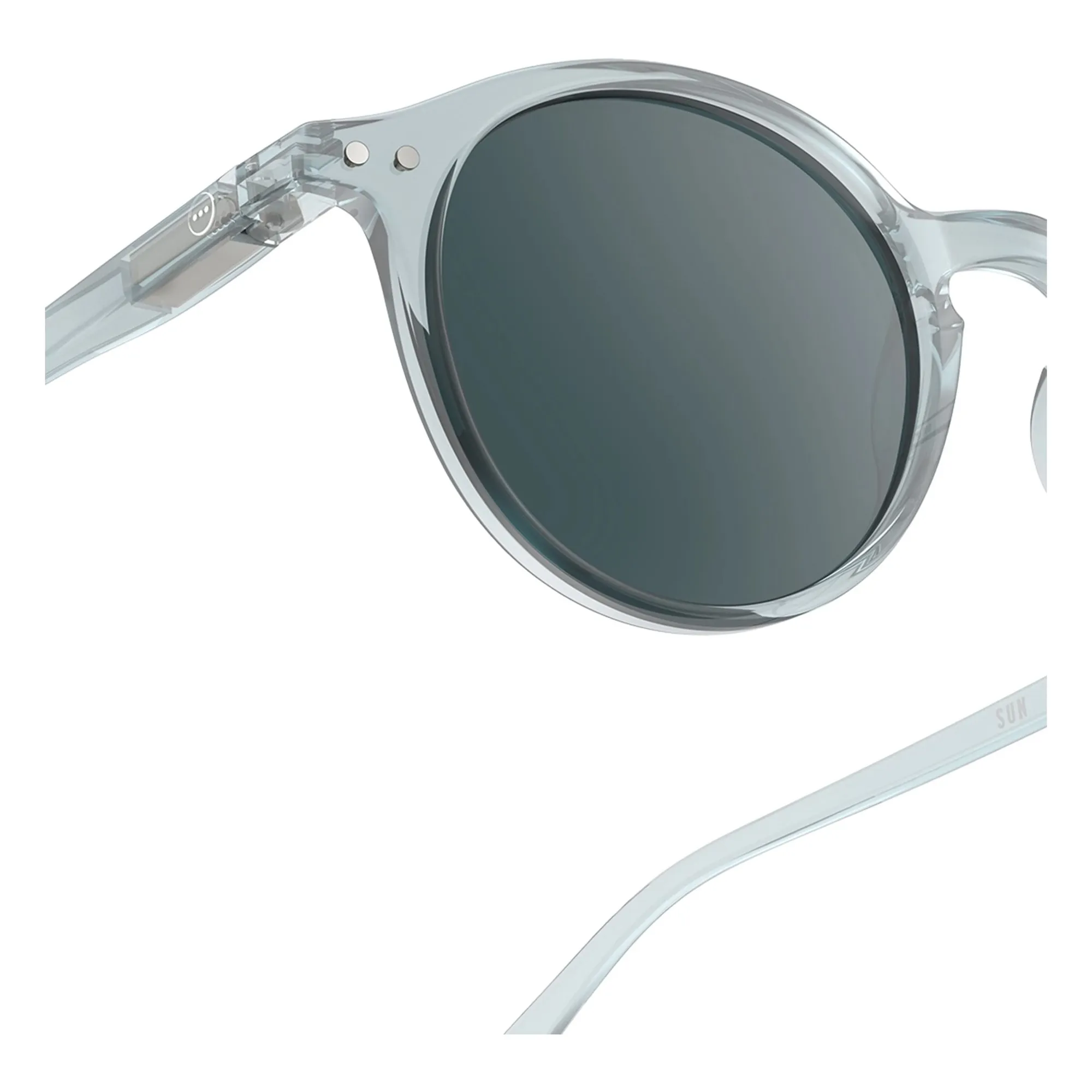 Lunettes de Soleil #D | Bleu pâle- Image produit n°2