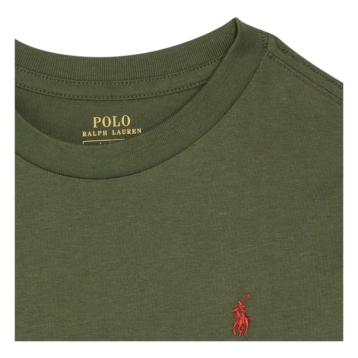 Logo-Jersey-T-Shirt | Khaki- Produktbild Nr. 2