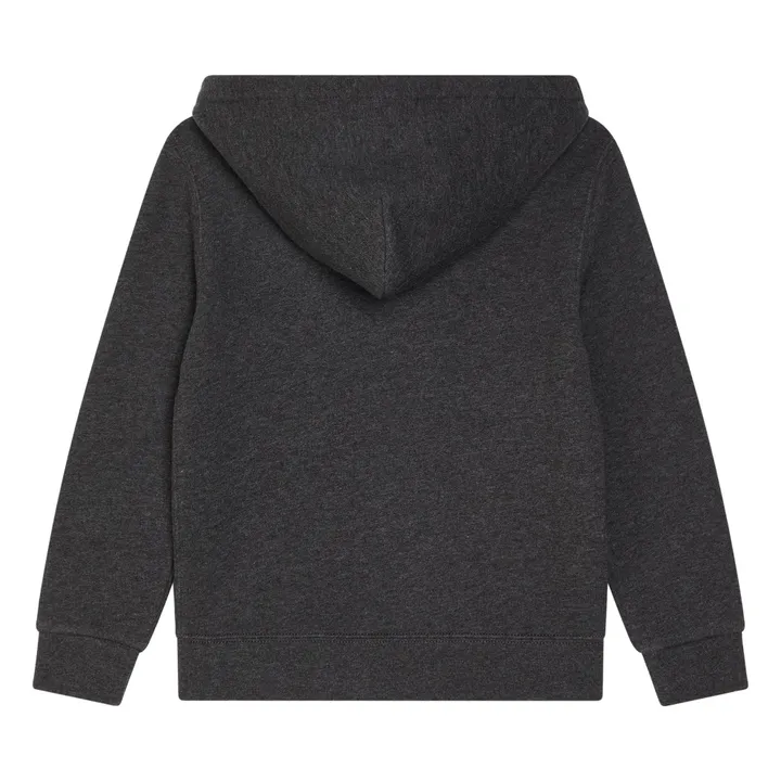 Sweat à Capuche Logo | Gris foncé- Image produit n°1