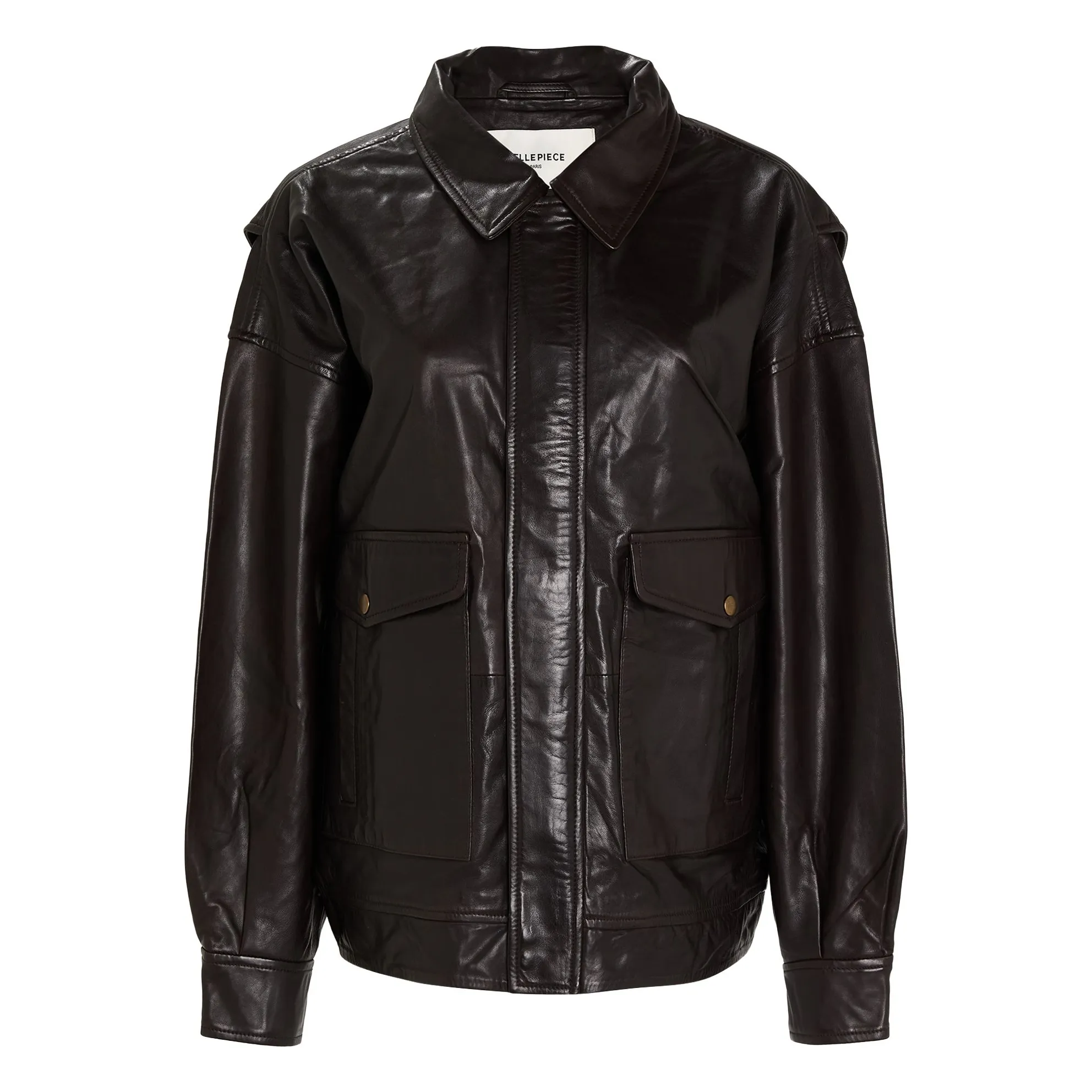 Bellepiece Brown Edgar Leather Jacket