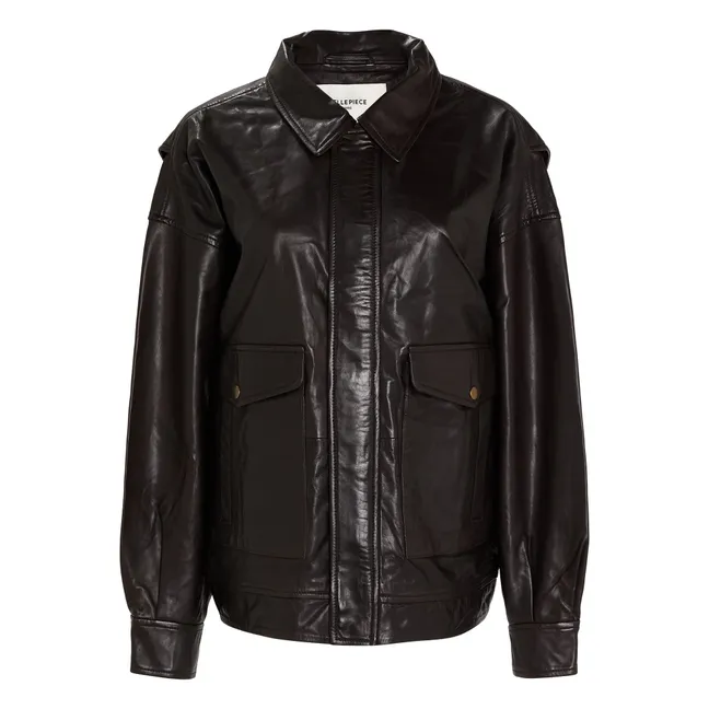 Edgar Lederjacke | Braun