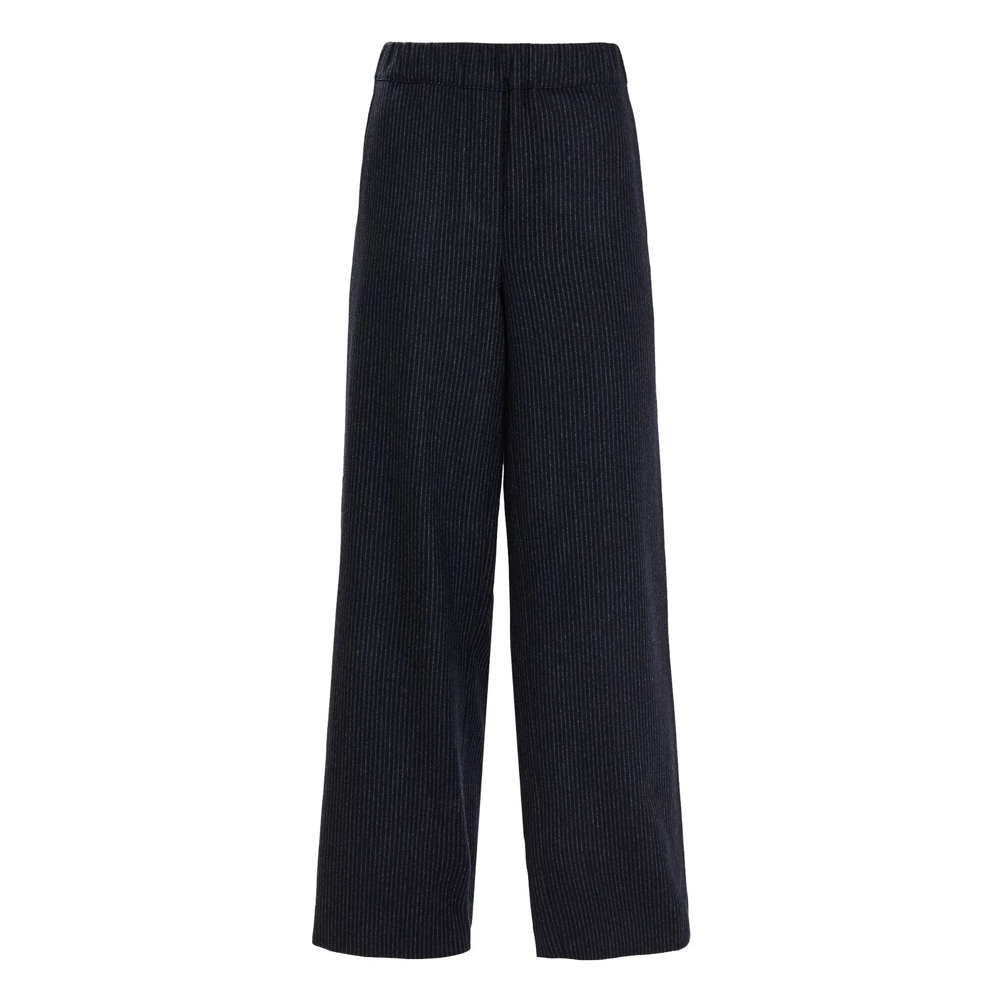 Bellepiece Navy Blue Bales Striped Pants