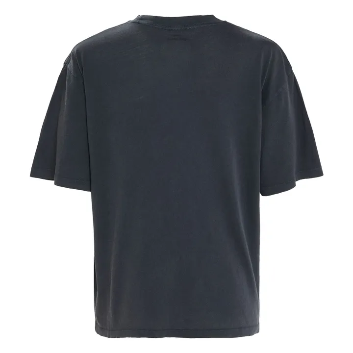 Cohen organic cotton T-shirt | Washed Black- Product image n°1