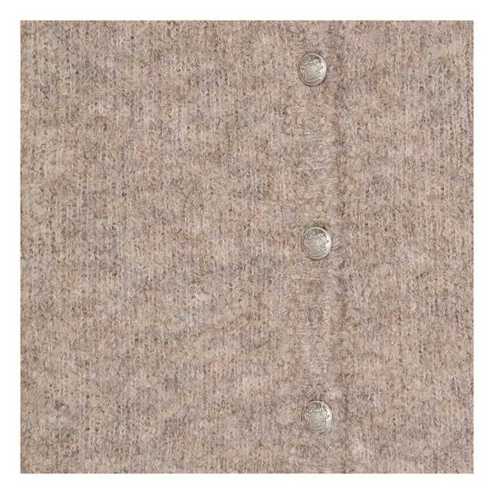 Cardigan Kyrasy Fibres Recyclées | Beige- Image produit n°4