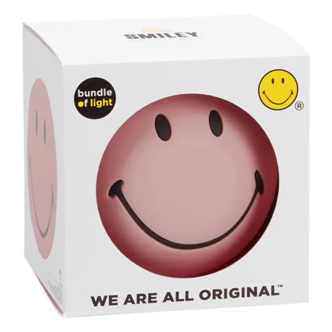 Lampe Smiley | Rose