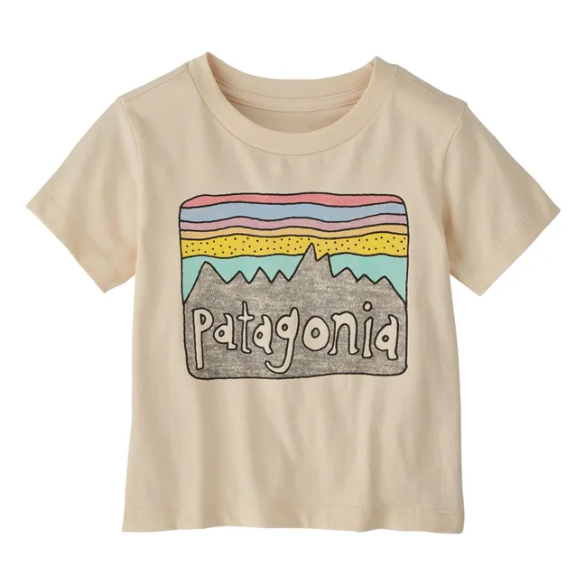 T-shirt Fitz Roy Skies | Ecru