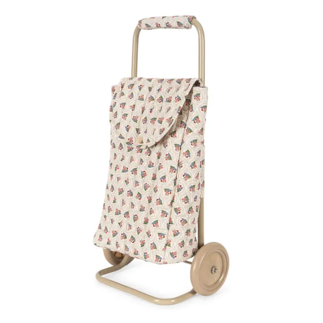 Verona Blues shopping cart | White