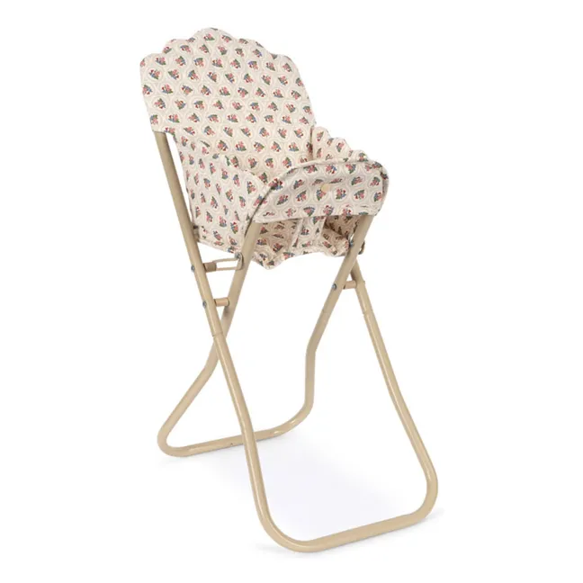 Verona Blues doll high chair | White